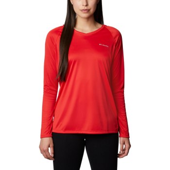 Columbia Lake Clark, Sudaderas Con Capucha Rojos Claro Para Mujer | 842359-QCU